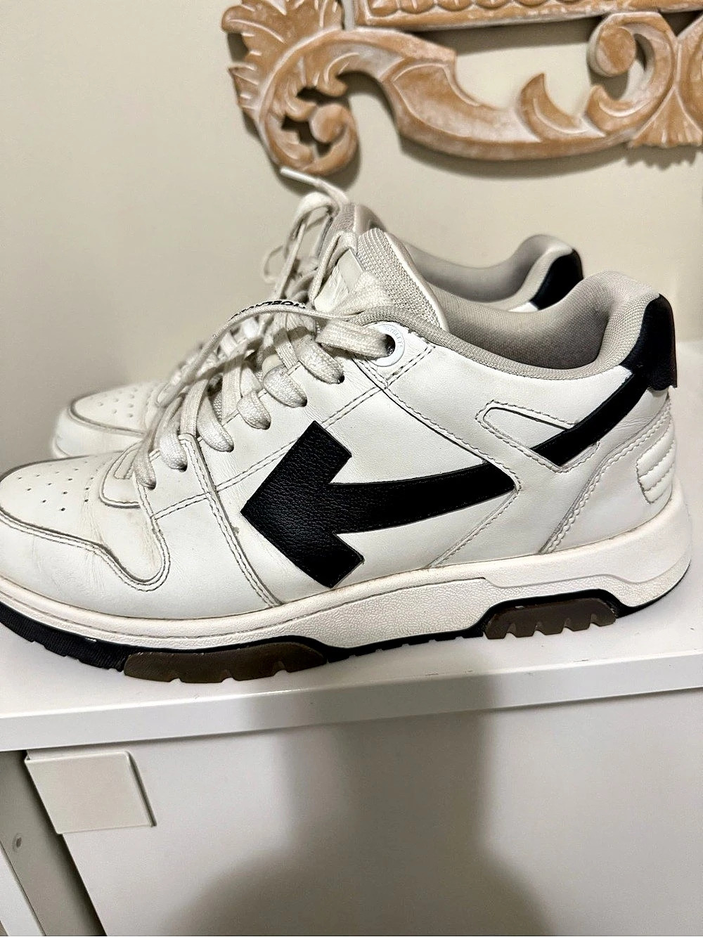 Off-White Out of Office 'White Black' Arrow Sneakers White & Black